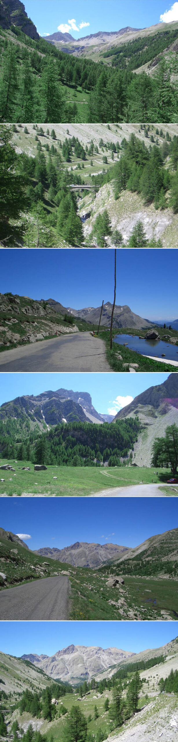 Pässe fahren in Frankreich: Col de la Cayolle