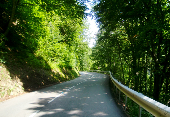 Col d' Ornon aus Richtung Entraigues