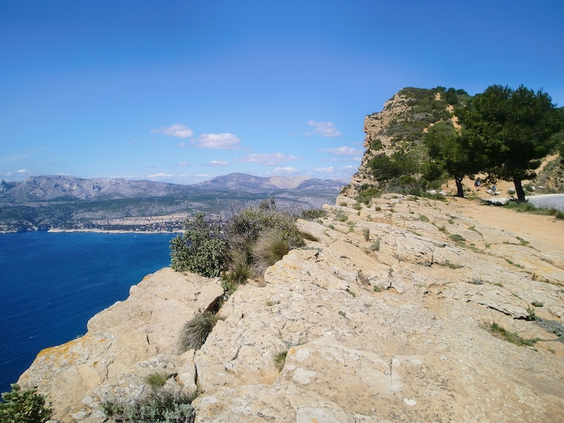 Aussichtspunkt auf der Route des Cretes