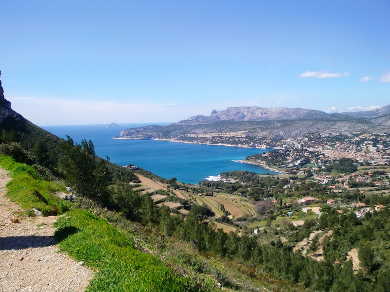 Aussicht auf die Bucht von Cassis