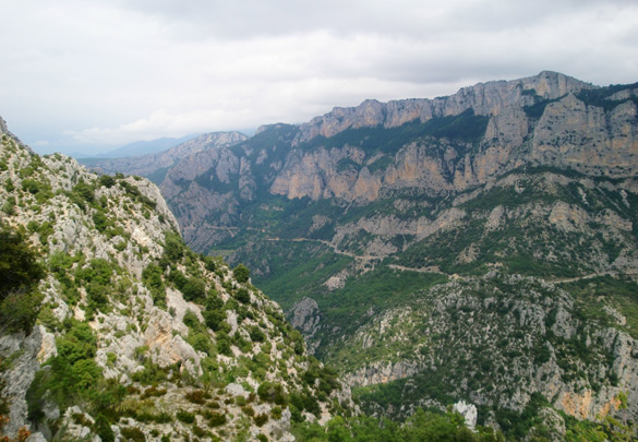 Aussicht vom Col d´Illoire