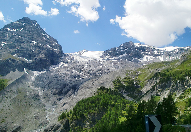 Aussicht Stilfser Joch