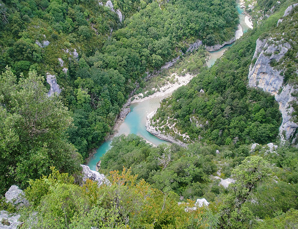 Mescla Schlucht Canyon du Verdon