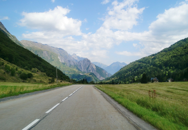 Col d' Ornon aus Richtung Le Bourg d' Oisans