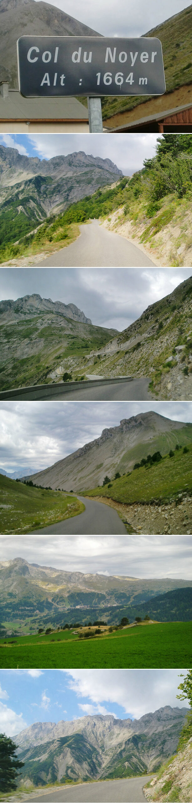 Pässe fahren in Frankreich: Col du Noyer