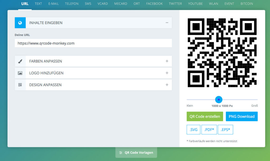 QR Code online erstellen