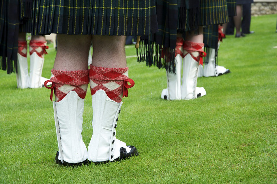 schottische Tartans