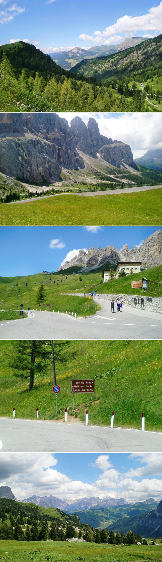 Radfahren in den Dolomiten: Sella Runde