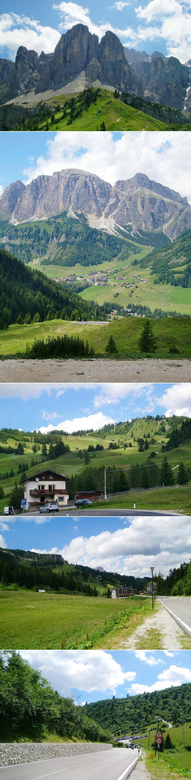 Radfahren in den Dolomiten: Sella Runde