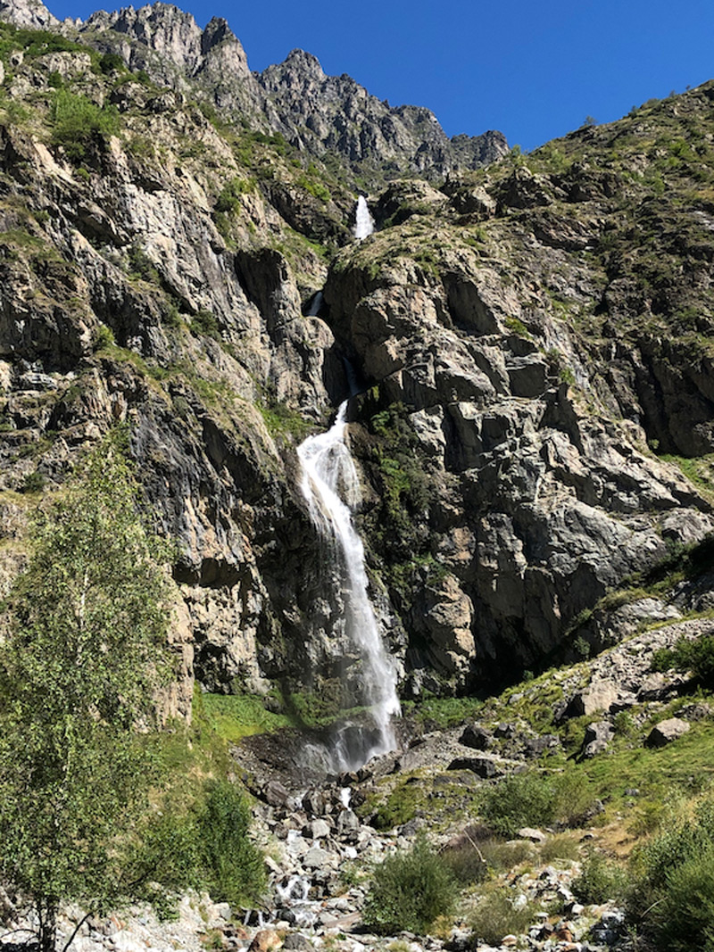 Wasserfall Valgaudémar Tal