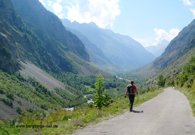 Écrins Nationspark wandern