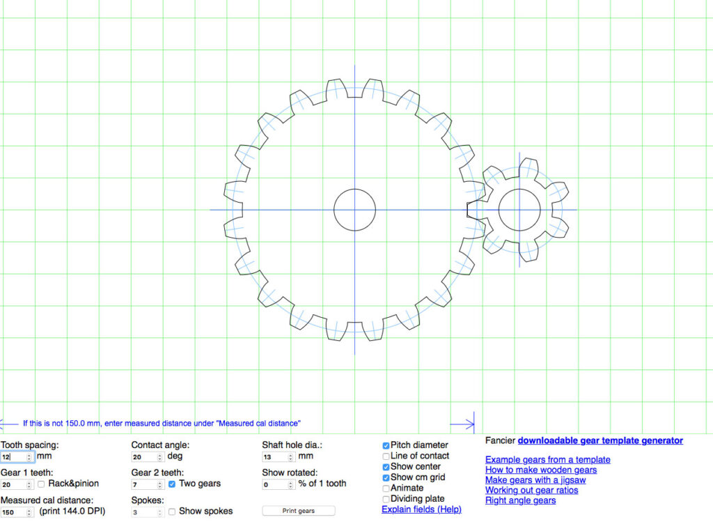 Zahnrad Solver